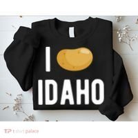 Idaho Potato I Love Vegetable Funny State Of Idaho Potatoes Sweatshirt thumb 2