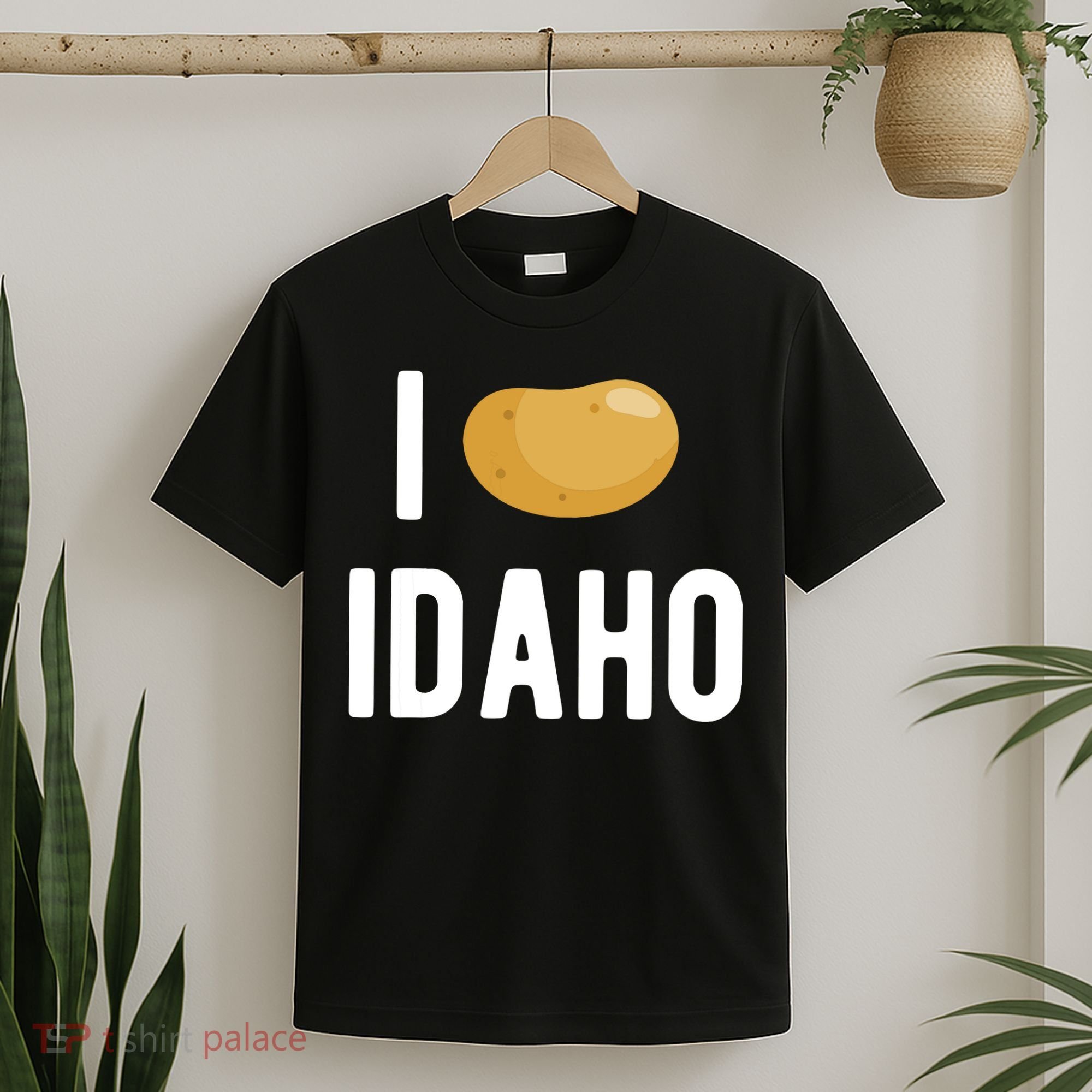 Idaho Potato I Love Vegetable Funny State Of Idaho Potatoes T-Shirt