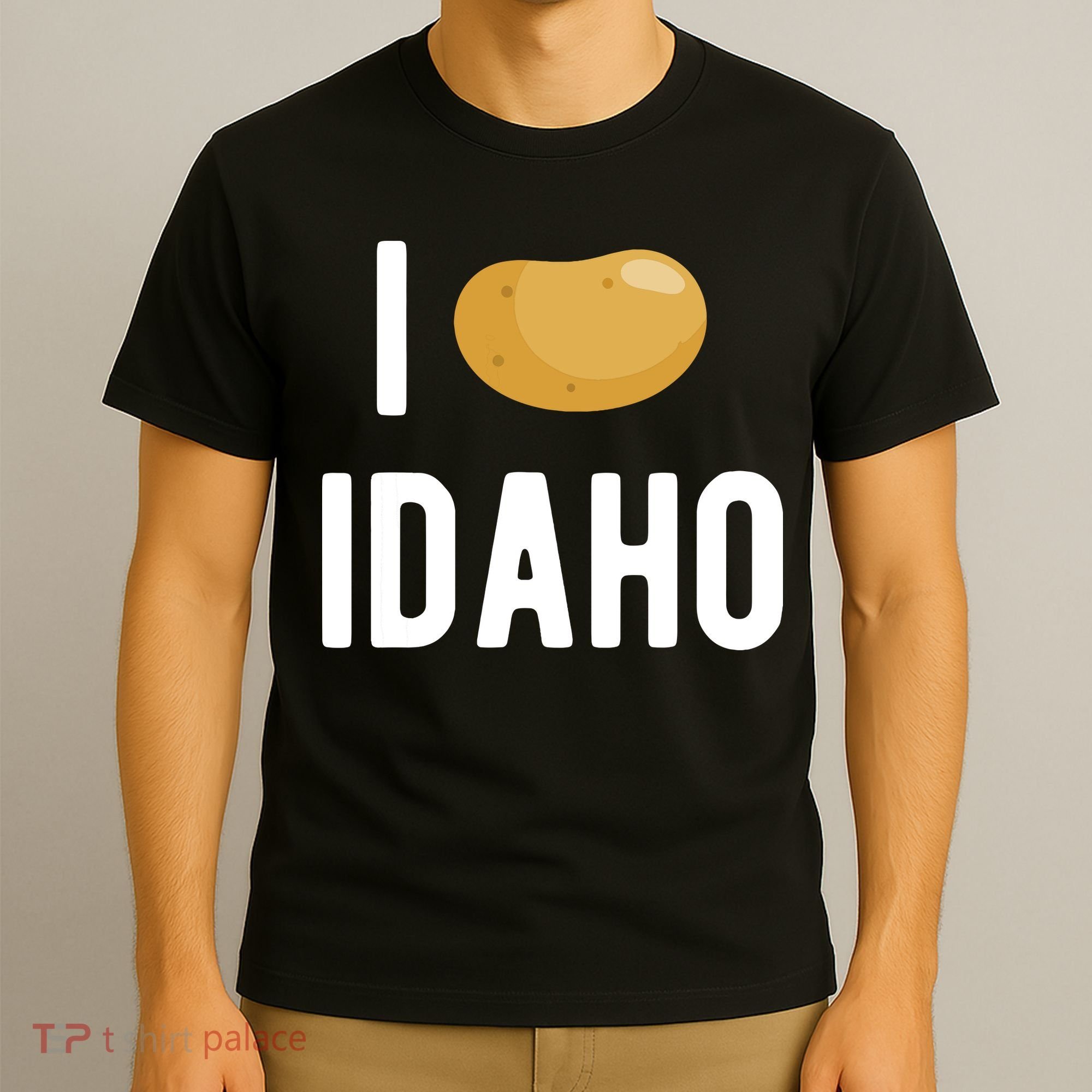 Idaho Potato I Love Vegetable Funny State Of Idaho Potatoes T-Shirt