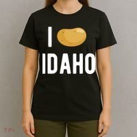 Idaho Potato I Love Vegetable Funny State Of Idaho Potatoes T-Shirt thumb 4