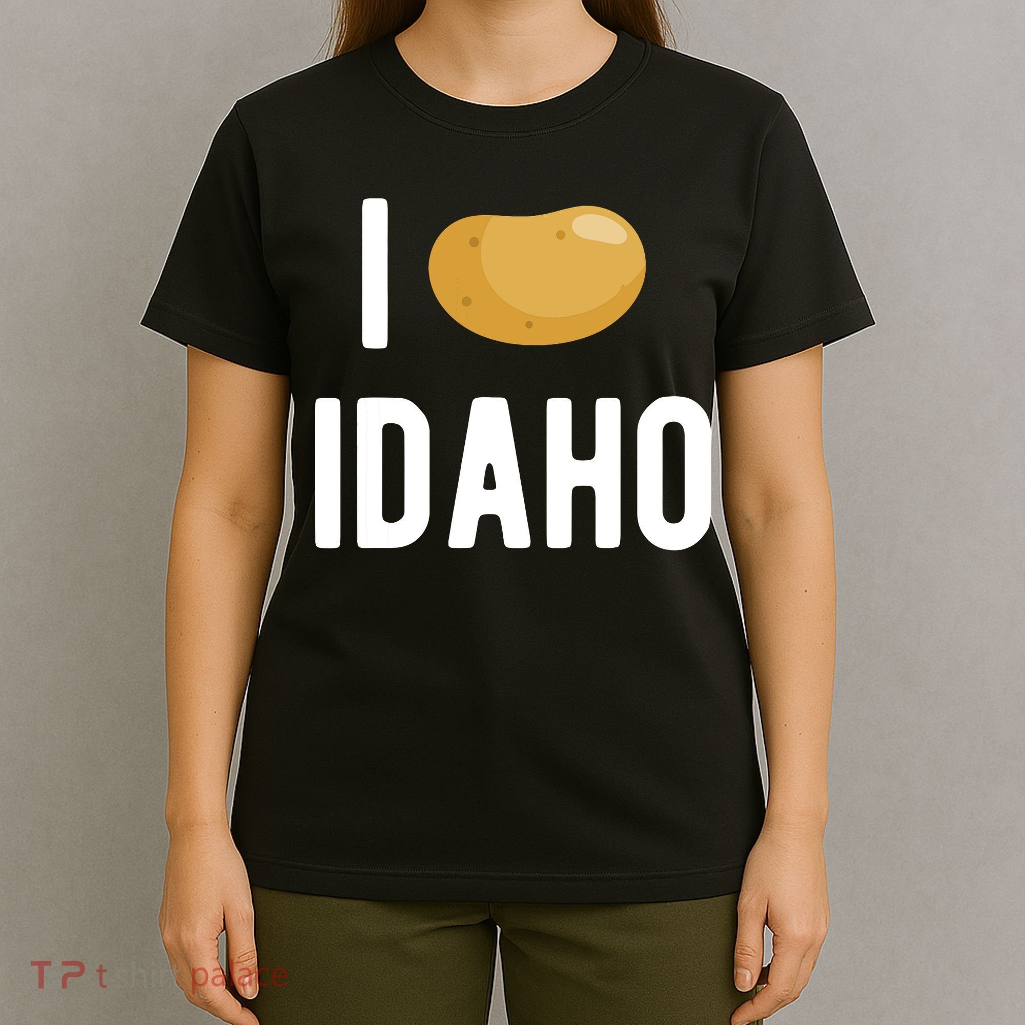 Idaho Potato I Love Vegetable Funny State Of Idaho Potatoes T-Shirt