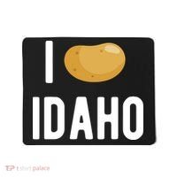Idaho Potato I Love Vegetable Funny State Of Idaho Potatoes Mousepad thumb 0