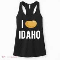 Idaho Potato I Love Vegetable Funny State Of Idaho Potatoes Women's Tank Top thumb 0