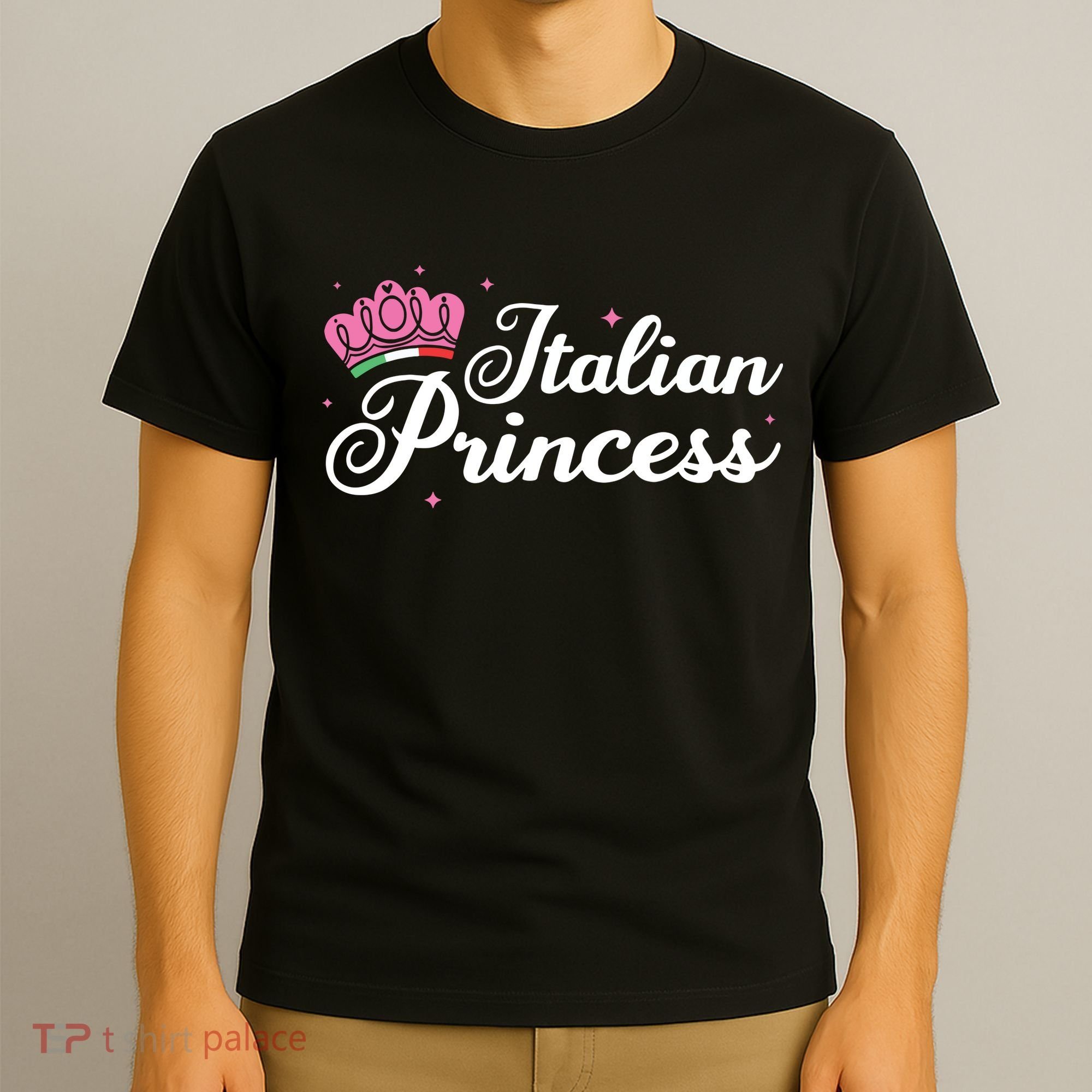 Italian Princess Italy Girl Woman Gift T-Shirt