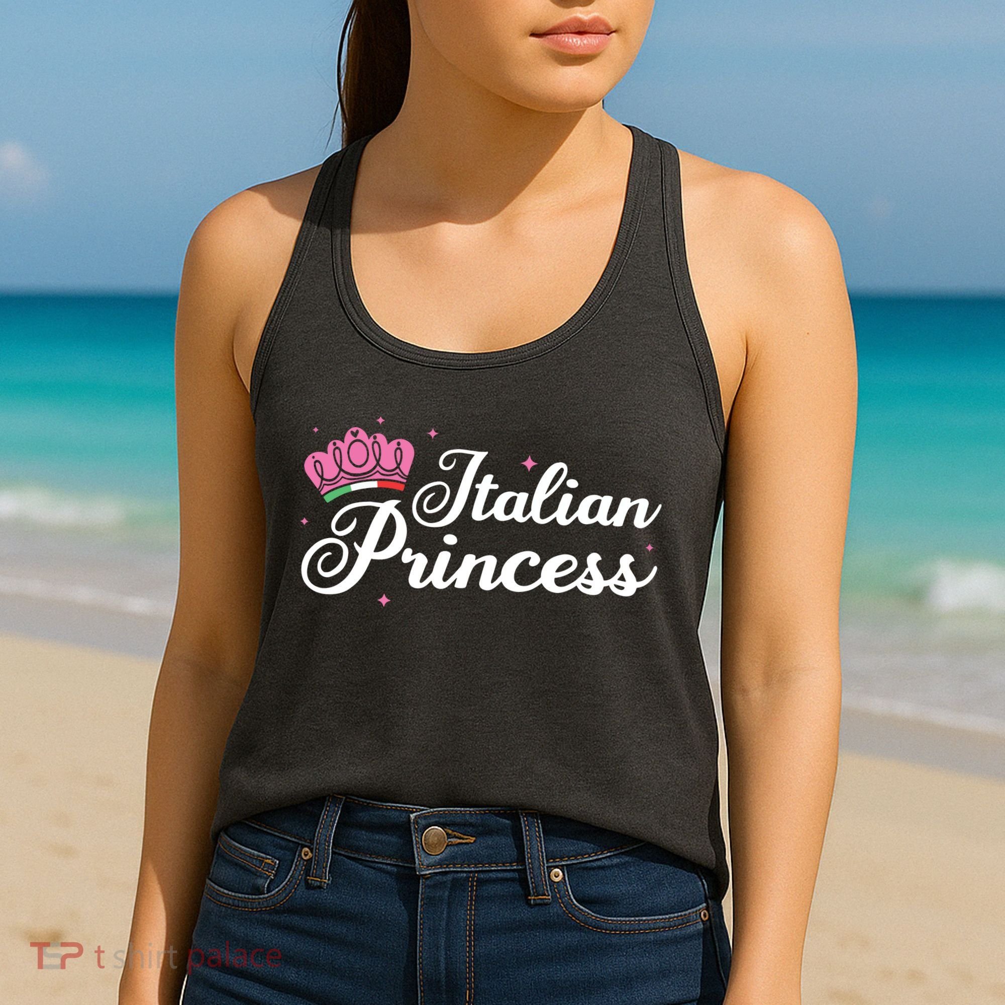 Italian Princess Italy Girl Woman Gift Women's Tank Top
