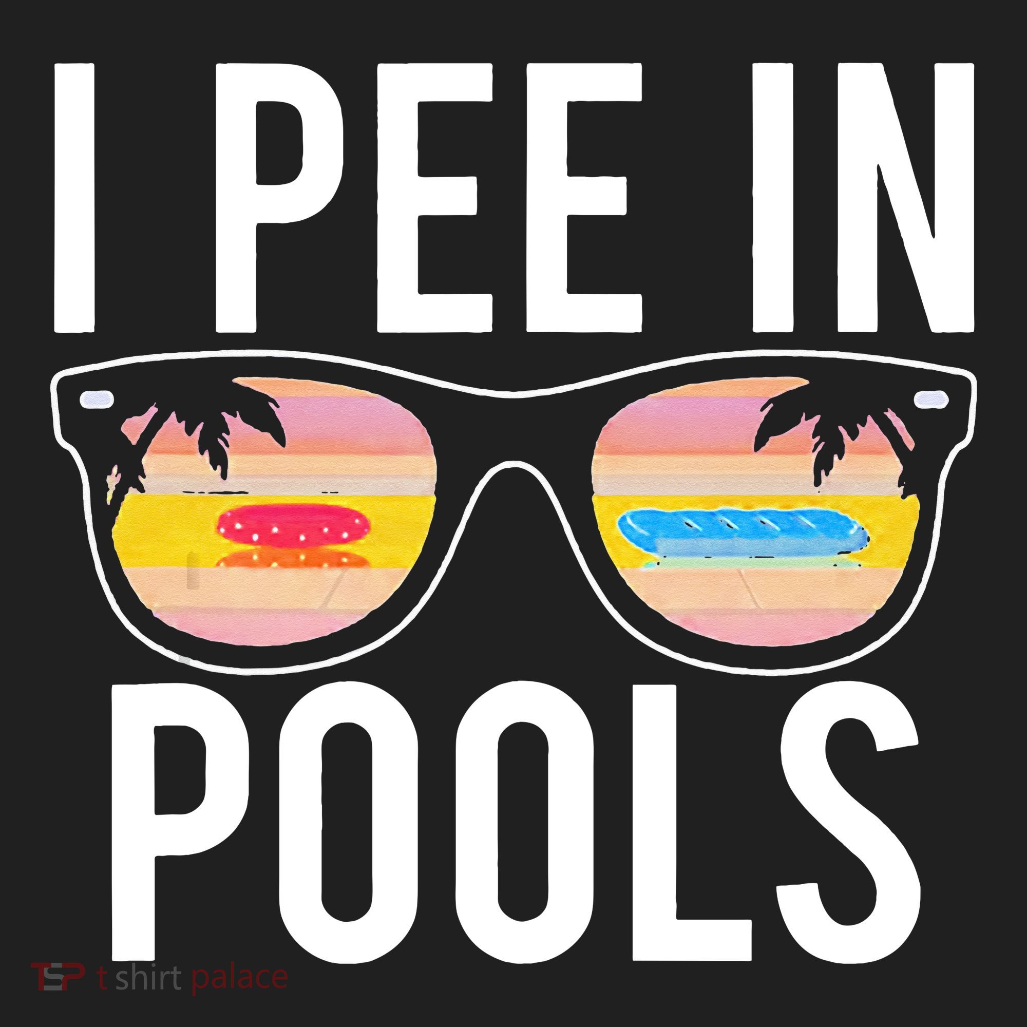 I Pee In Pools Funny Cool Beanie