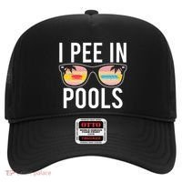 I Pee In Pools Funny Cool Hat thumb 0