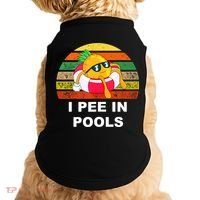 I Pee In Pools Doggie Tank thumb 0