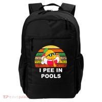 I Pee In Pools Backpack thumb 0