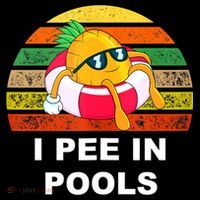 I Pee In Pools Women's Tank Top thumb 5