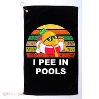 I Pee In Pools Golf Towel thumb 0