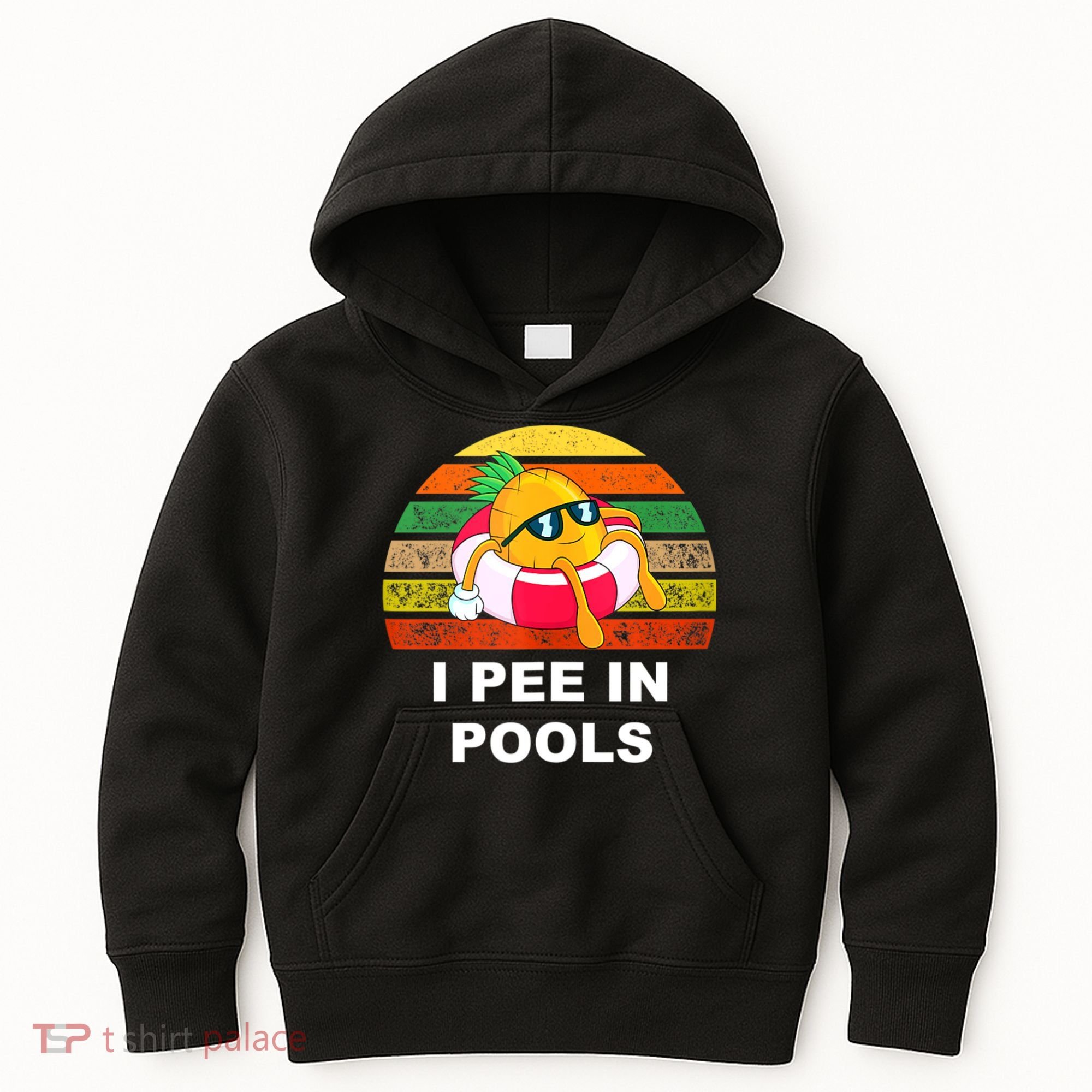 I Pee In Pools Kids Hoodie