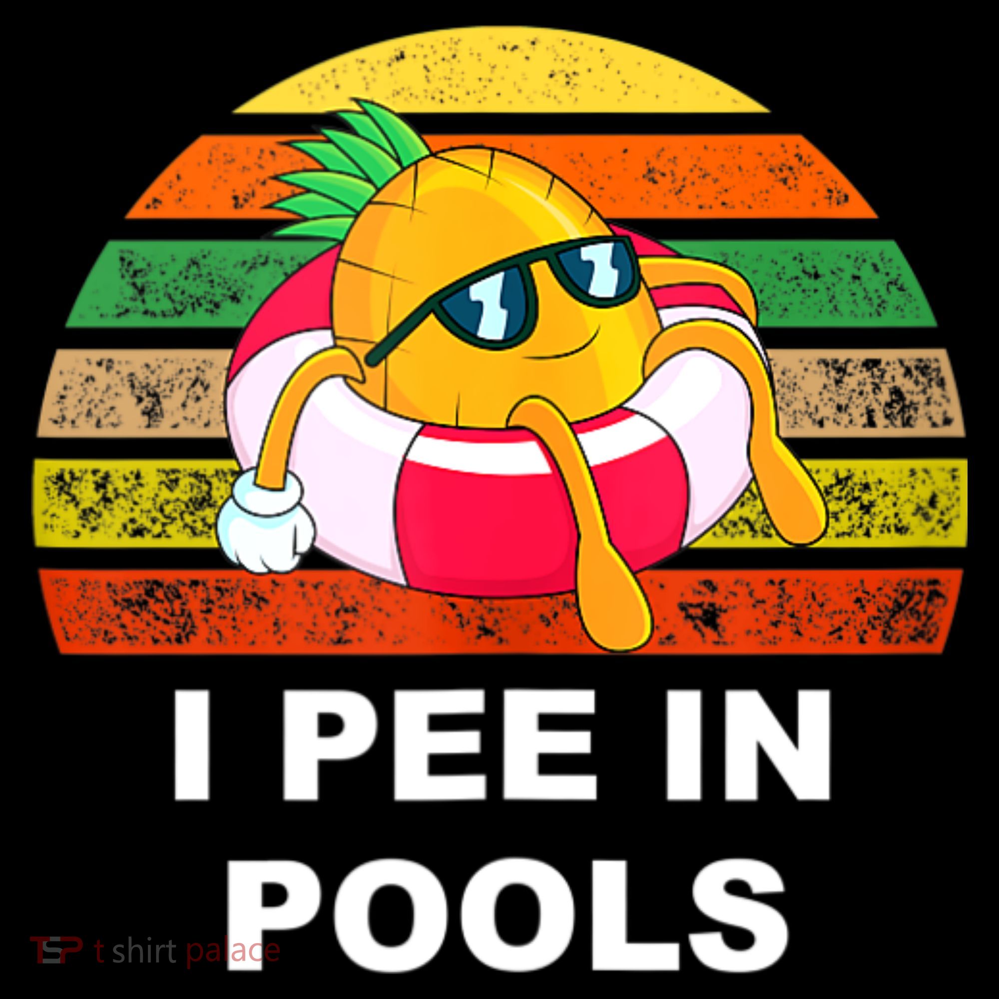 I Pee In Pools Kids Long Sleeve Shirt