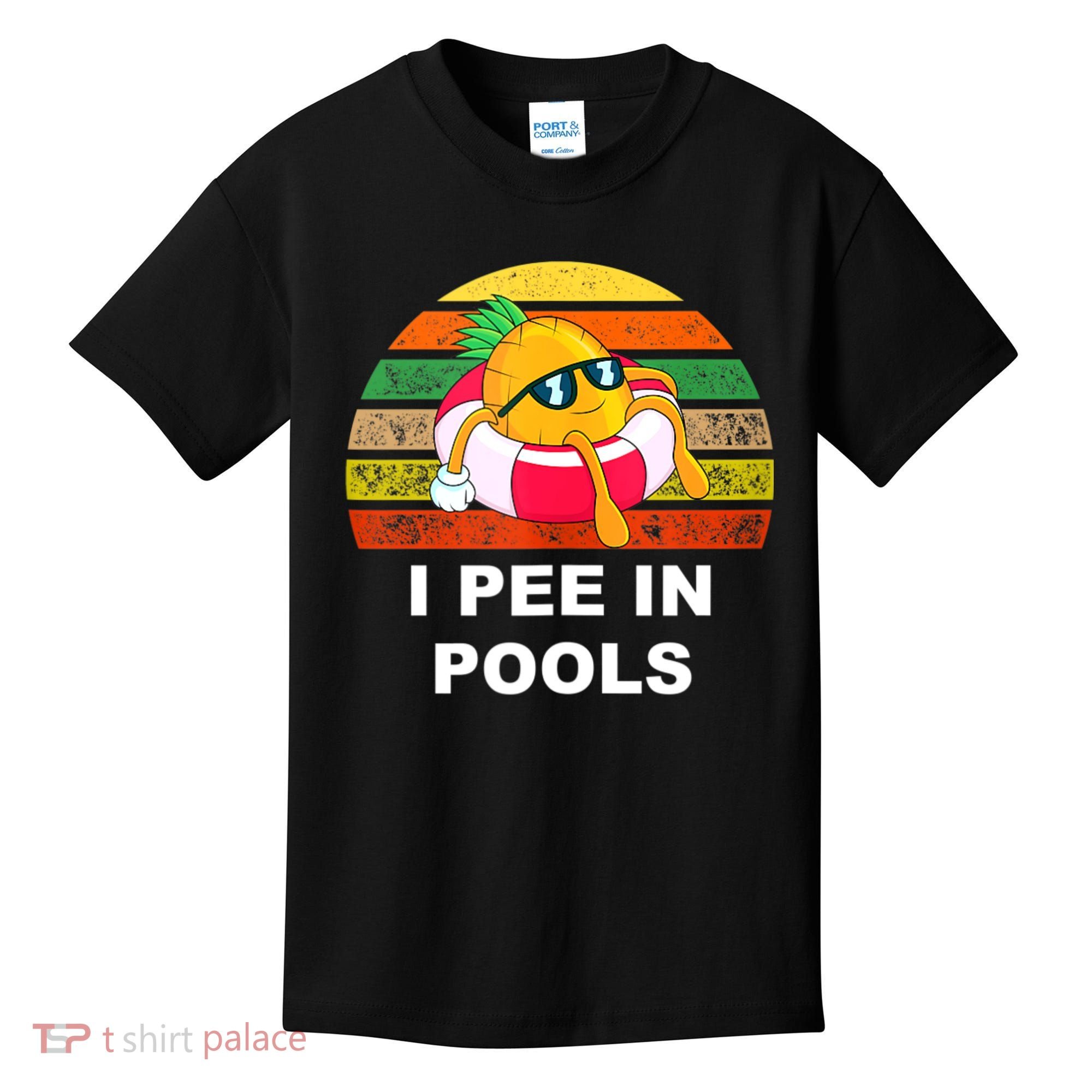 I Pee In Pools Kids T-Shirt