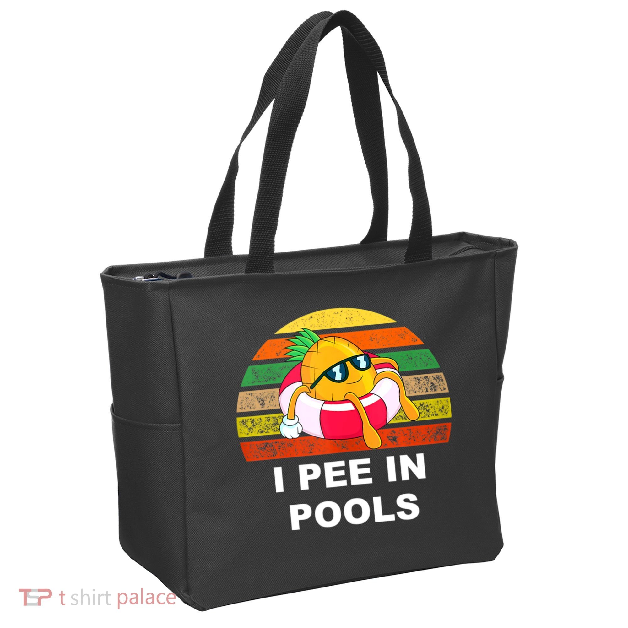 I Pee In Pools Tote Bag