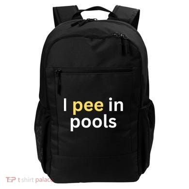 I Pee In Pools Funny Backpack