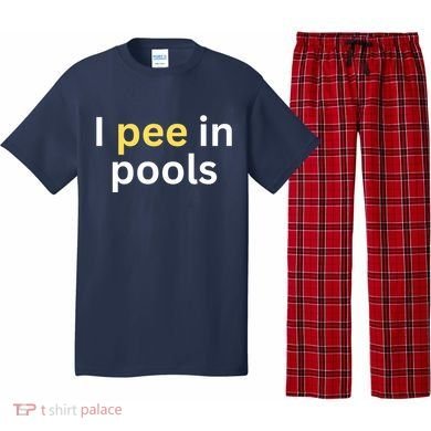 I Pee In Pools Funny Pajama Set