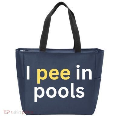I Pee In Pools Funny Tote Bag