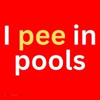 I Pee In Pools Funny Santa Hat thumb 1