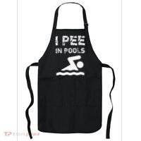 I Pee In Pools Funny Swimming Sarcastic Swim Saying Apron thumb 0