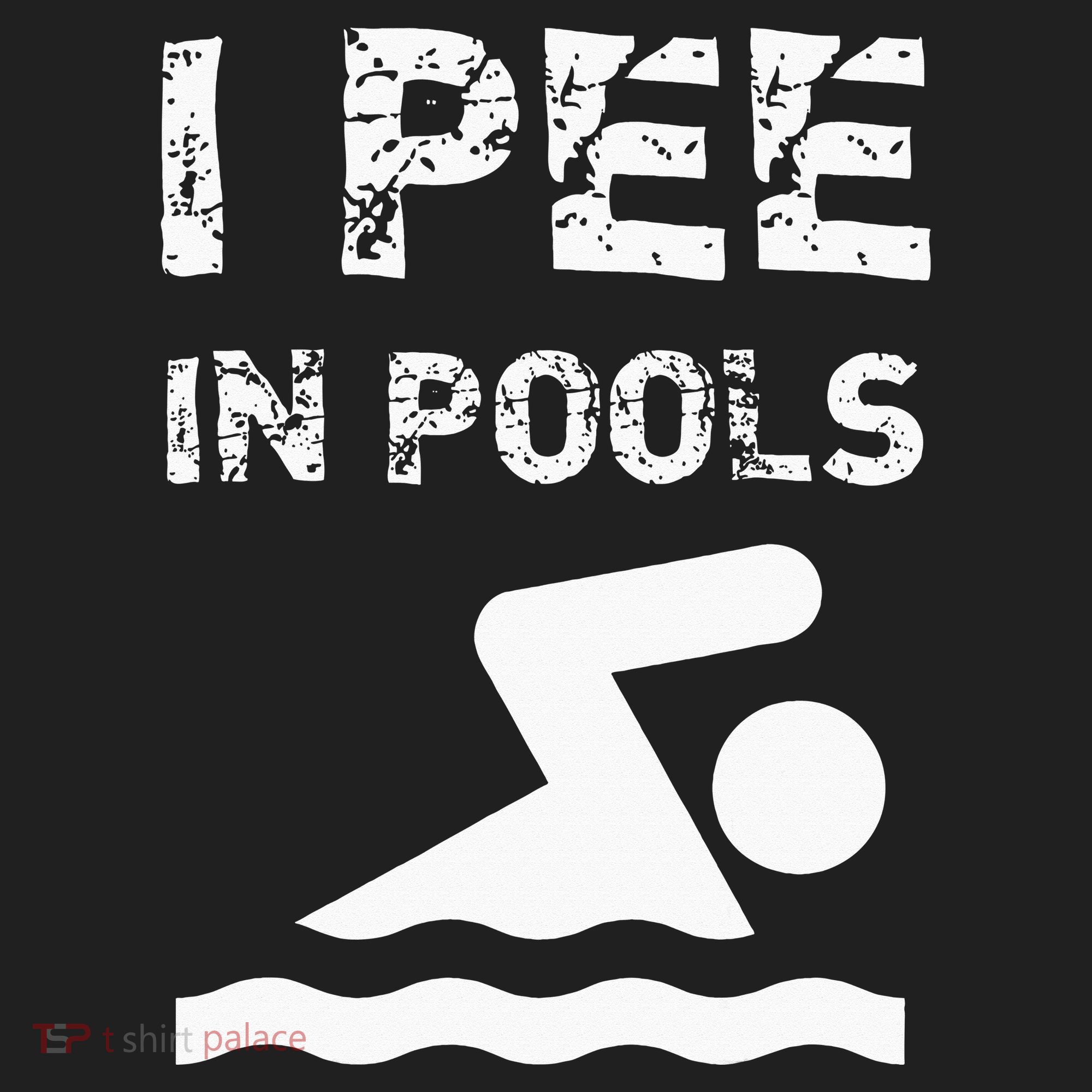 I Pee In Pools Funny Swimming Sarcastic Swim Saying Beanie
