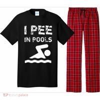I Pee In Pools Funny Swimming Sarcastic Swim Saying Pajama Set thumb 0