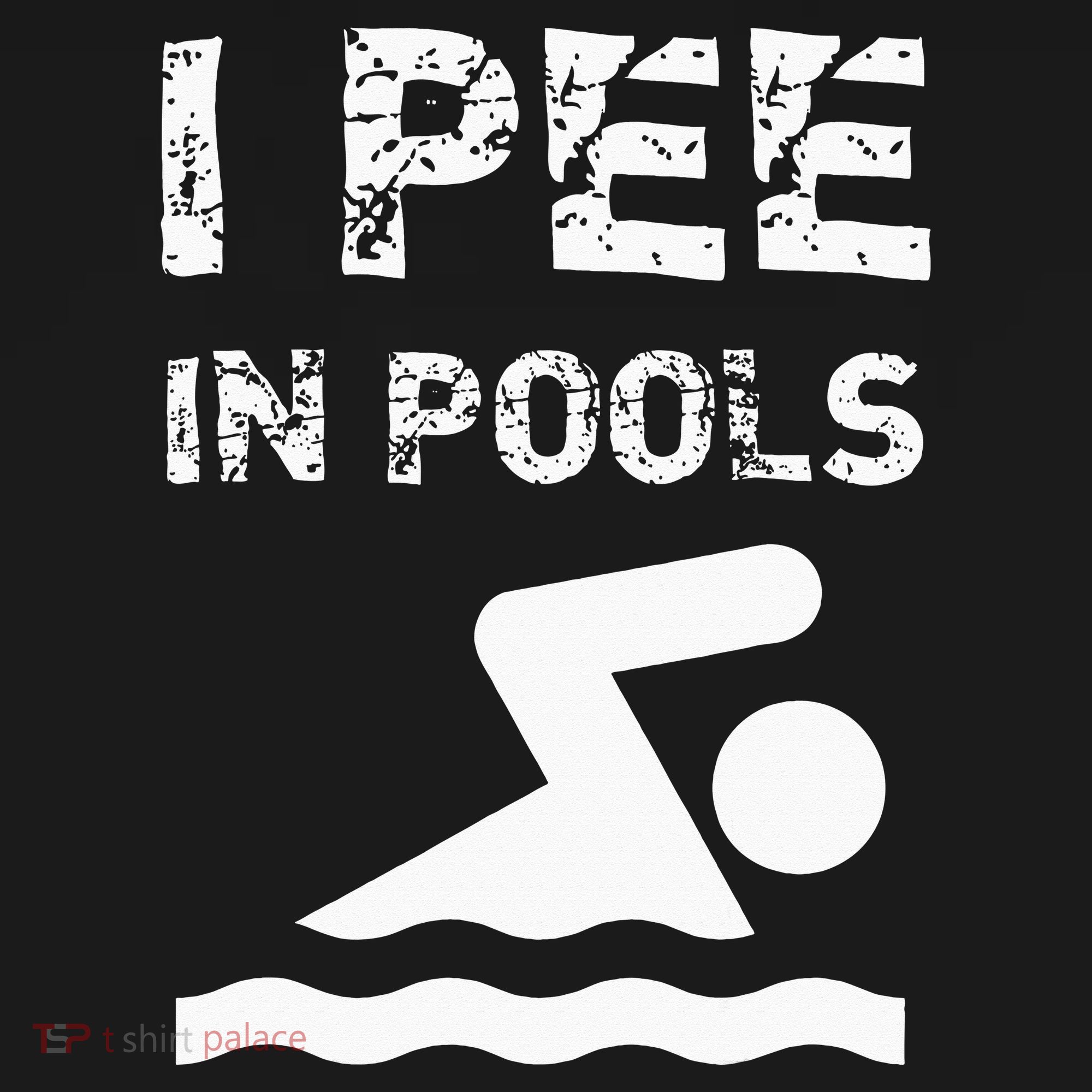 I Pee In Pools Funny Swimming Sarcastic Swim Saying Visor