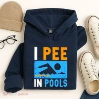I Pee In Pools Hoodie thumb 4