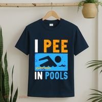 I Pee In Pools T-Shirt thumb 2