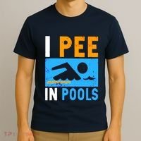 I Pee In Pools T-Shirt thumb 3