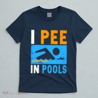 I Pee In Pools T-Shirt thumb 5