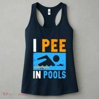 I Pee In Pools Women's Tank Top thumb 3