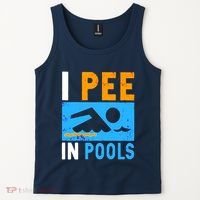 I Pee In Pools Tank Top thumb 2