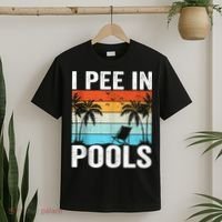 I Pee In Pools Vintage T-Shirt thumb 2