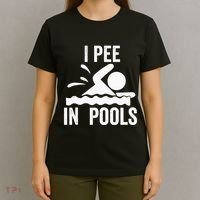 I Pee In Pools Swimming Swim Vacation I Pee In Pools T-Shirt thumb 4