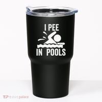 I Pee In Pools Swimming Swim Vacation I Pee In Pools Tumbler thumb 0