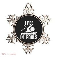 I Pee In Pools Swimming Swim Vacation I Pee In Pools Ornament thumb 0