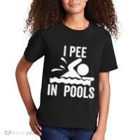 I Pee In Pools Swimming Swim Vacation I Pee In Pools Kids T-Shirt thumb 2