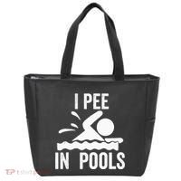 I Pee In Pools Swimming Swim Vacation I Pee In Pools Tote Bag thumb 0