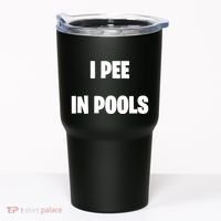 I Pee In Pools Tumbler thumb 0