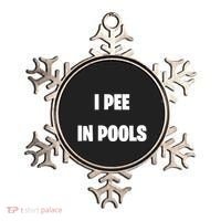 I Pee In Pools Ornament thumb 0