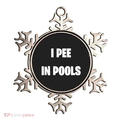 I Pee In Pools Ornament