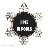 I Pee In Pools Ornament thumb 0