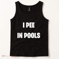 I Pee In Pools Tank Top thumb 2