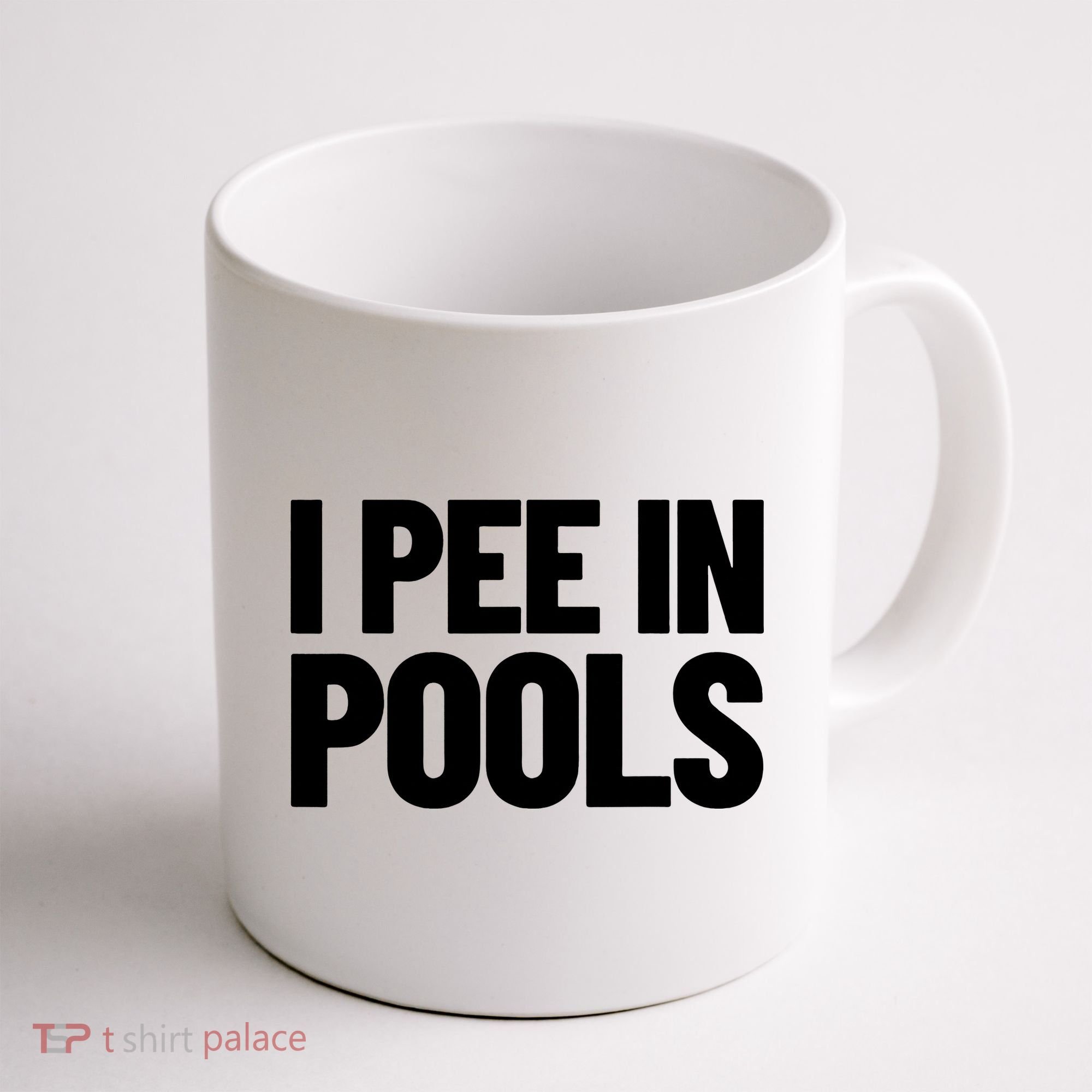 I Pee In Pools Funny Vacation Humor Swimming I Pee In Pools Coffee Mug