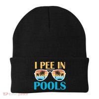 I Pee In Pools Funny Jokes Sarcastic Sayings Beanie thumb 0