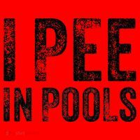I Pee In Pools Funny Quote Saying Summer Vacation Party Santa Hat thumb 1