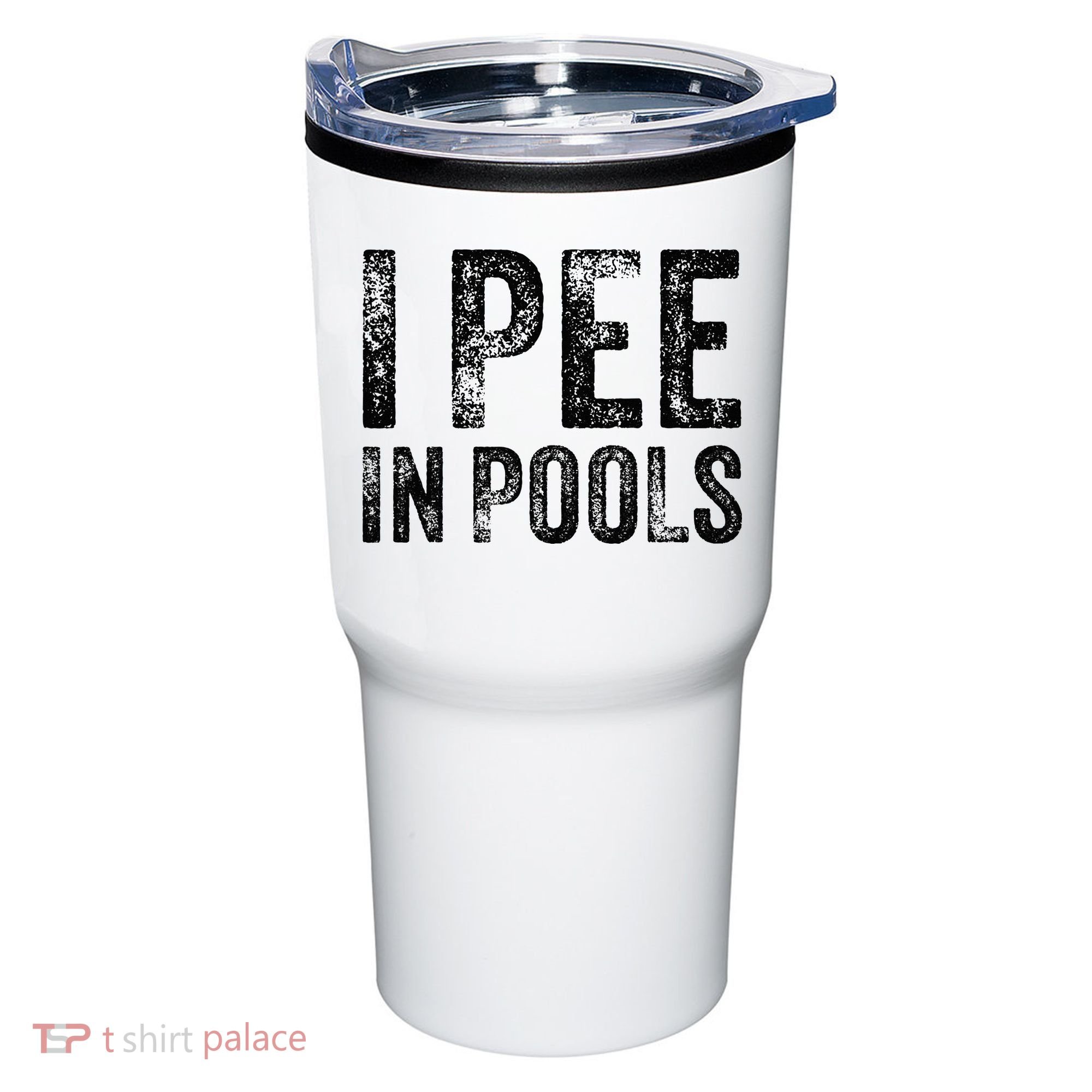 I Pee In Pools Funny Quote Saying Summer Vacation Party Tumbler