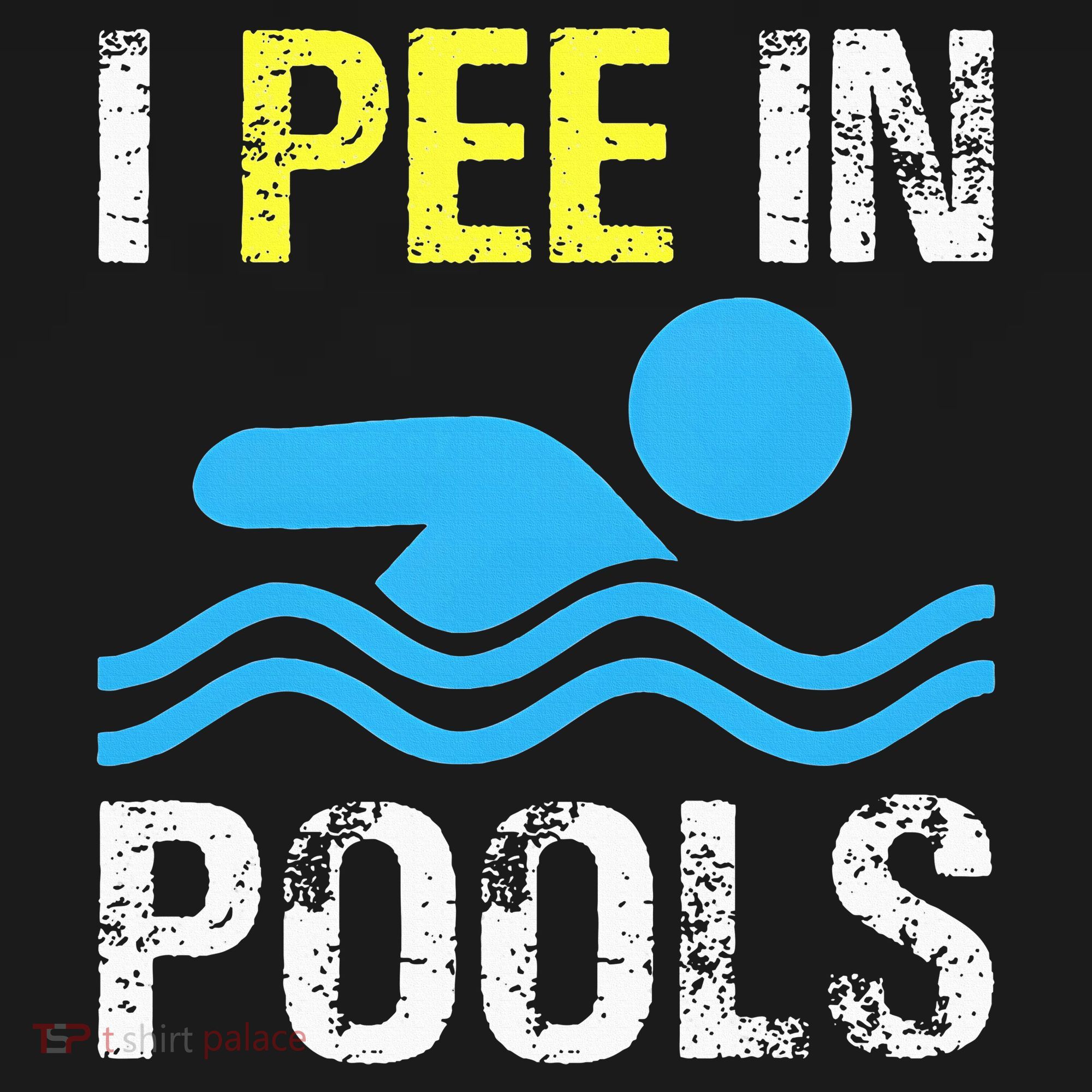 I Pee In Pools Funny Swimming Sayings Summer Mousepad