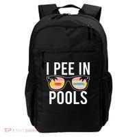 I Pee In Pools Backpack thumb 0